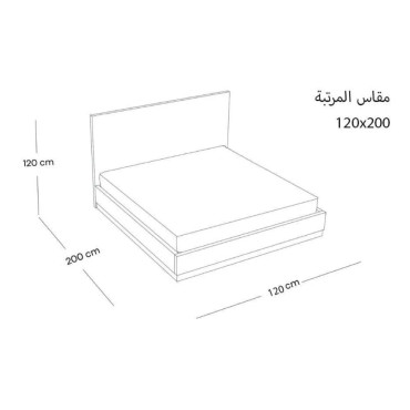 سرير غرفة نوم - 304245 Code