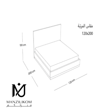 سرير غرفة نوم -  Code 304214