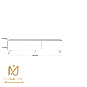طاولة تلفزيون  -  code 303211